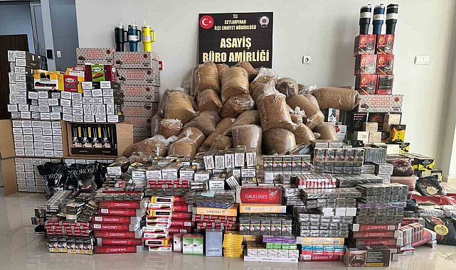 Şanlıurfa'da kaçakçılık operasyonu: 14 gözaltı