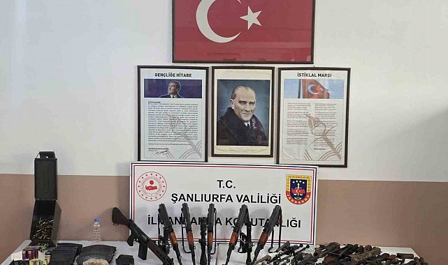 Şanlıurfa'da silah kaçakçılığı operasyonu: 2 gözaltı