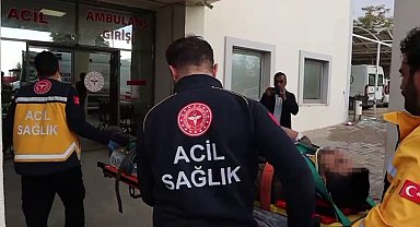 Şarampole yuvarlanan otomobildeki 5 kişi yaralandı