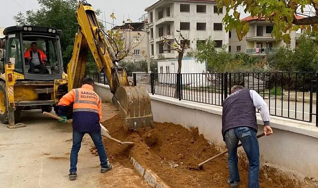 Sarıgöl'ün en büyük okulu yeni çehresine kavuştu