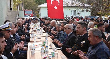 Şehit Deniz Teğmen Öz için mevlit okutuldu