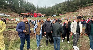 Şehit Orman İşçisi Adem Nazım Demirel için hatıra ormanı oluşturuldu