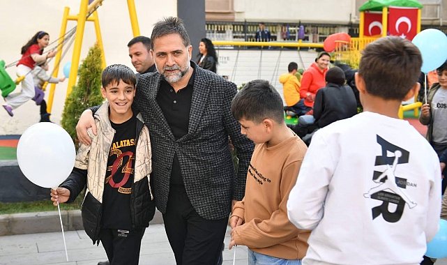 Şelale Evler Parkı hizmete girdi