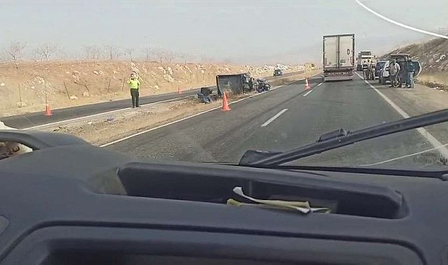 Siirt'te patpat devrildi: 1 yaralı