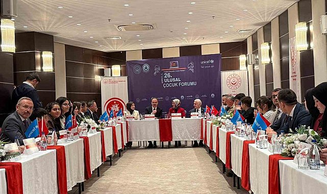 Siirt'te "26. Ulusal Çocuk Forumu" gerçekleştirildi