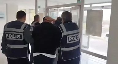 Silahla mala zarar veren firari şüpheliler yakalandı