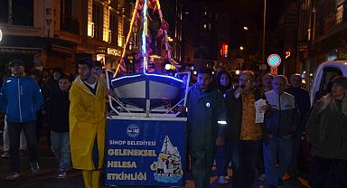 Sinop'ta Helesa yürüyüşü