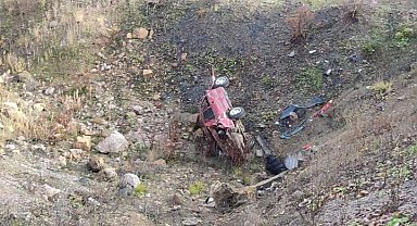 Sinop'ta kontrolden çıkan otomobil uçuruma yuvarlandı: 1 ölü