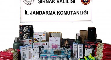 Şırnak'ta 14 milyon liralık kaçakçılığa 2 tutuklama