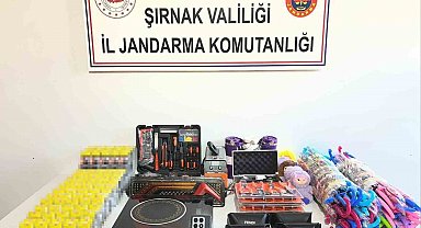 Şırnak'ta Jandarmadan kaçakçılık operasyonu: 55 şüpheli hakkında işlem yapıldı