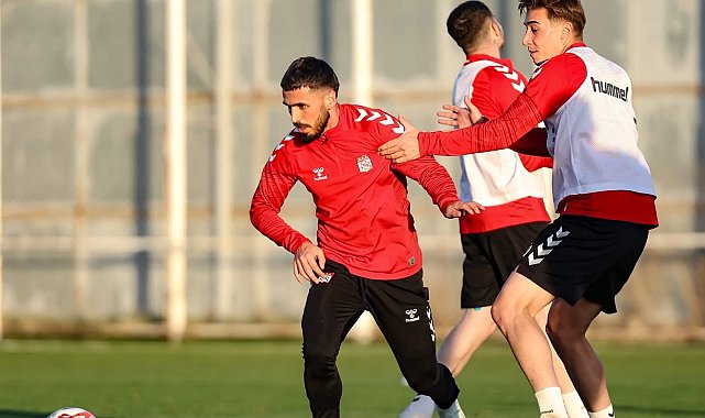 Sivasspor, Manisa FK maçının hazırlıklarına başladı