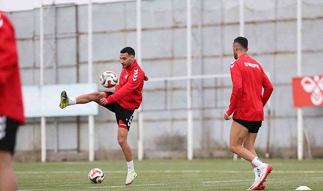 Sivasspor'da Boluspor maçı hazırlıkları başladı