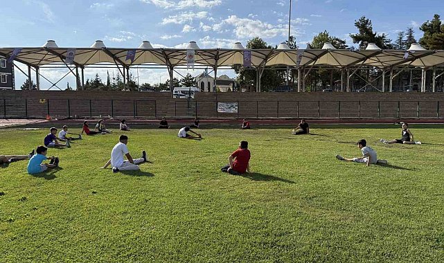 Söğüt'te atletizm antrenmanları gerçekleştirildi