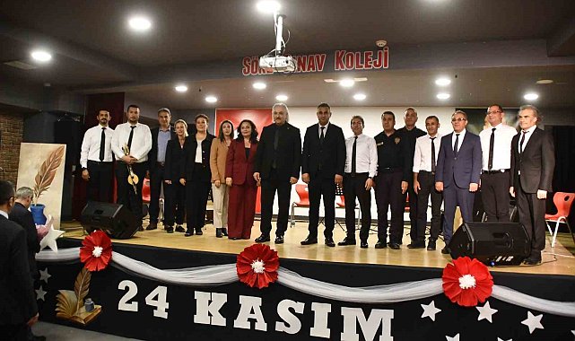 Söke'de 24 Kasım Öğretmenler Günü kutlandı