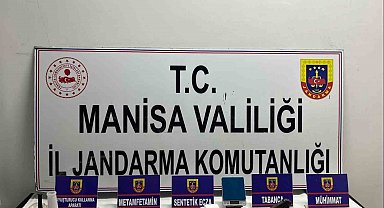Soma'da jandarmadan uyuşturucu operasyonu
