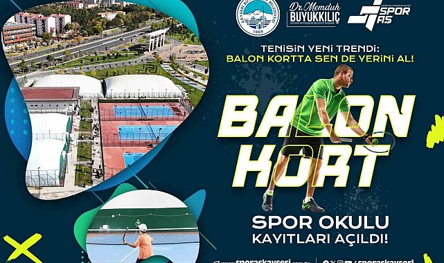 Spor A.Ş., Millet Bahçesi Tenis Spor Okulu 2. güz dönemi kayıtlarını başlattı