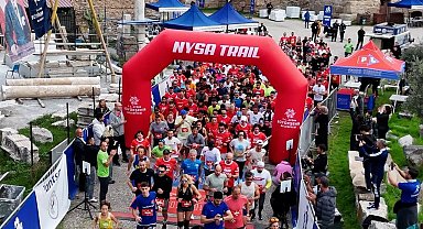 Sporseverler Nysa Antik Kenti'nde buluştu