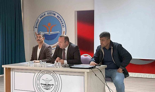 Şuhut'ta KHGB toplantısı