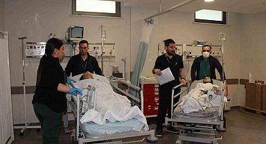 Sular Akademi Hastanesi'nde afet tatbikatı