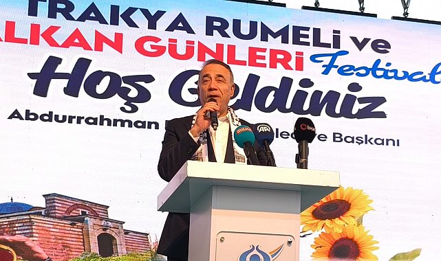 Sultangazi'de "Trakya Rumeli ve Balkan Günleri Festivali" protokol töreni düzenlendi