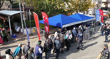 Sultanhisar'da kışlık fideler vatandaşlara dağıtıldı