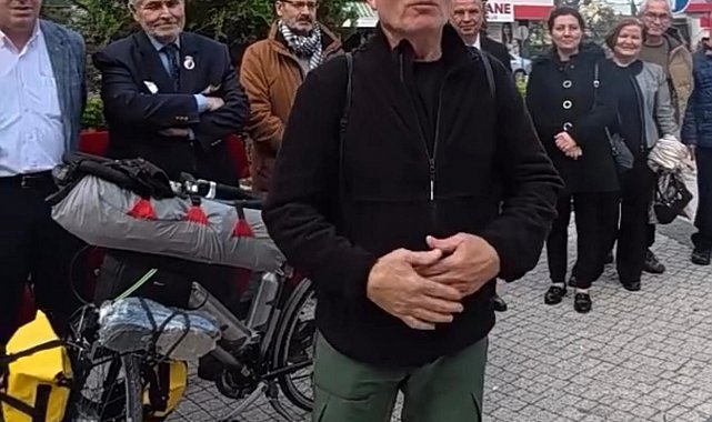 Susurluklu Fahrettin Şener, bisikletle umre yolculuğuna çıktı