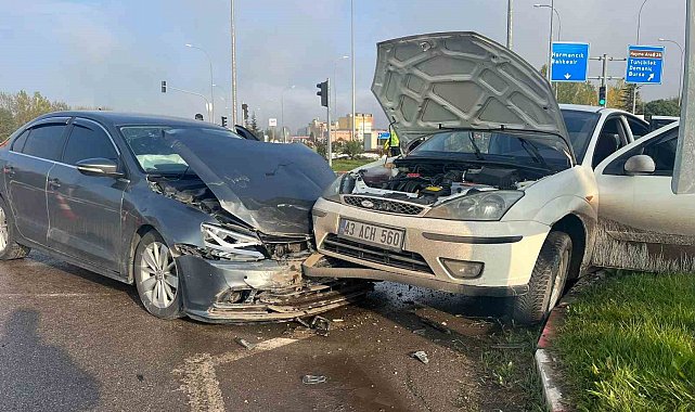 Tavşanlı'da trafik kazası, 1 kişi yaralandı