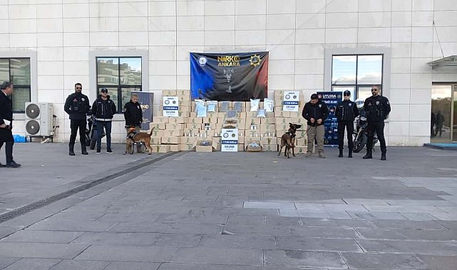 Tayland'dan Türkiye'ye 1 buçuk tonluk skunk sevkiyatı narkotik polisine takıldı