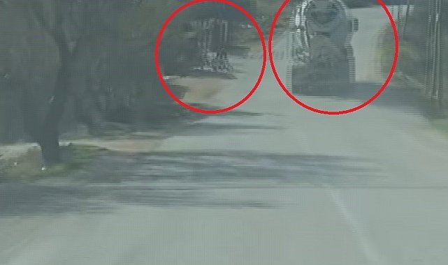 Tek şeritli yoldaki hızıyla 'Pes' dedirten mikser sürücüsü kamerada
