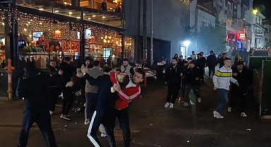 Tekirdağ'da birbirine giren taraftarlar mahalleyi savaş alanına çevirdi: 5 yaralı
