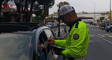 Tekirdağ'da muayenesiz ve cam filmli araçlara ceza