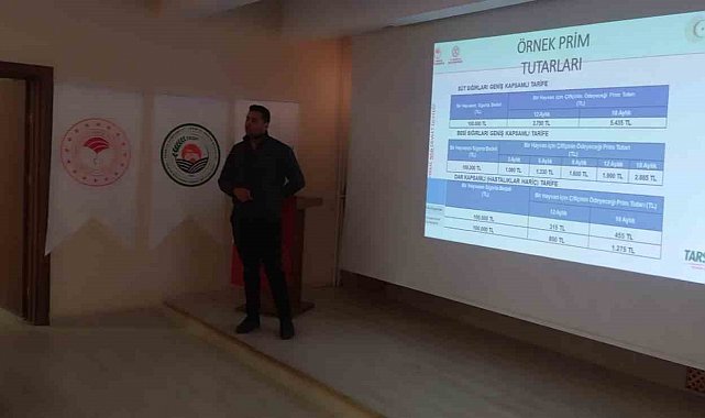 Tekman'da tarım sigortaları bilgilendirme semineri