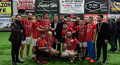 Terme'de futbol turnuvası şöleni