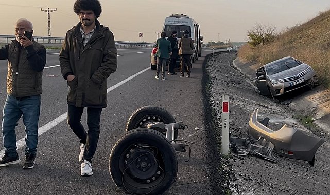 Ters yöne girip kazaya karışan sürücü: "Bu yol bir yere gidiyor ama nereye gidiyor bilmiyorum"