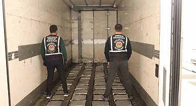Ticaret Bakanlığı Gümrükler Muhafaza Ekiplerince 337 milyon değerinde uyuşturucu madde yakalandı