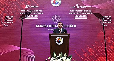 TOBB Başkanı Hisarcıklıoğlu: "Kadınların sosyal hayatta, iş hayatında daha fazla ve aktif rol almasını istiyoruz"