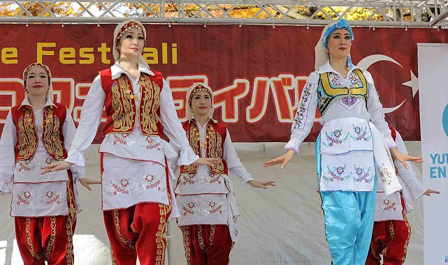 Tokyo'daki Türkiye Festivali renkli görüntülere sahne oldu
