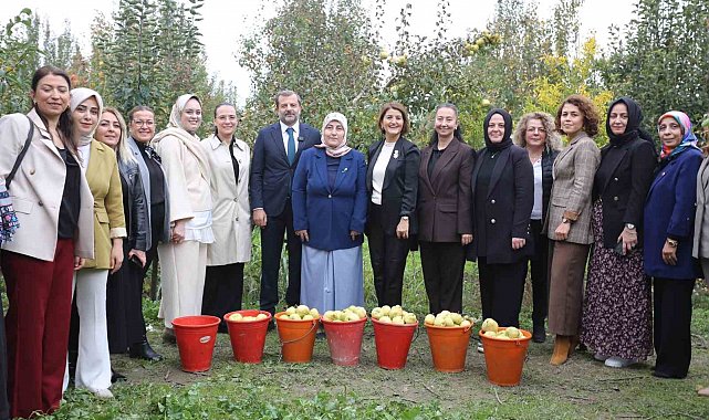 Topuklu iş kadınları ile şalvarlı köylü kadınları aynı tarlada