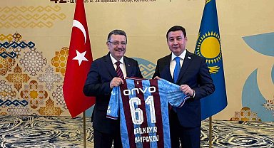 Trabzon'un yeni kardeşi Aktau oldu