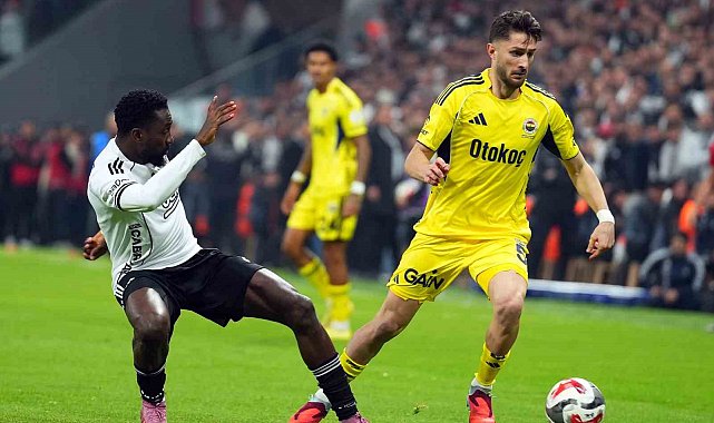 Trendyol Süper Lig: Beşiktaş: 1 - Fenerbahçe: 0