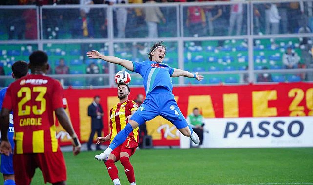 Trendyol Süper Lig: Çaykur Rizespor: 0 - Kayserispor: 1