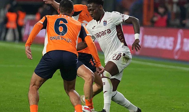 Trendyol Süper Lig: RAMS Başakşehir: 2 - Trabzonspor: 1