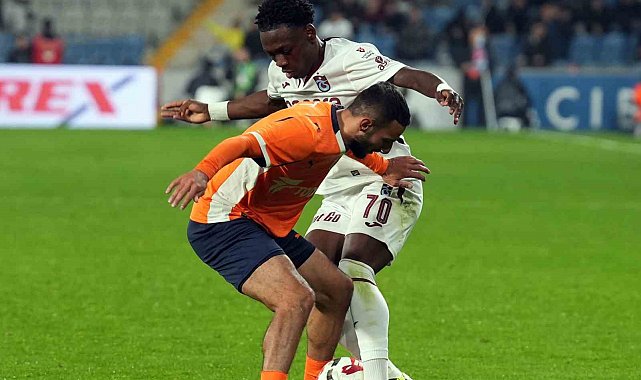 Trendyol Süper Lig: RAMS Başakşehir: 3 - Trabzonspor: 4