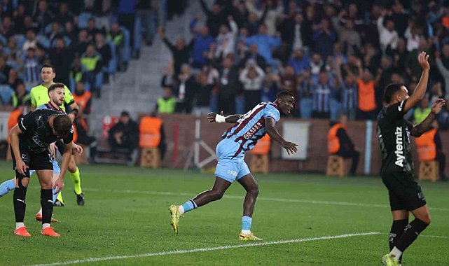 Trendyol Süper Lig: Trabzonspor: 1 - Alanyaspor: 0