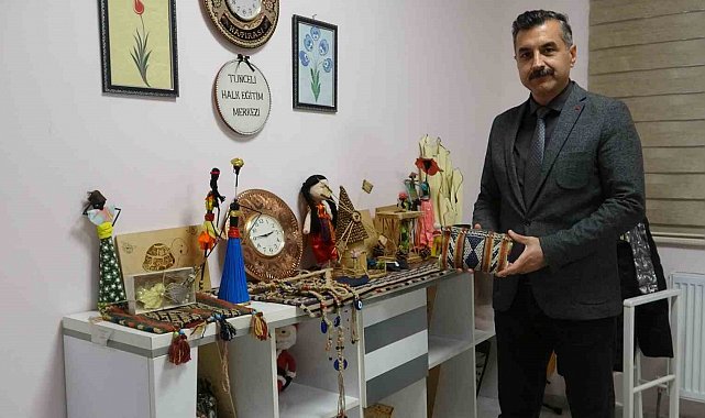 Tunceli Halk Eğitim'den 62 kursla, bin 162 kursiyere eğitim desteği