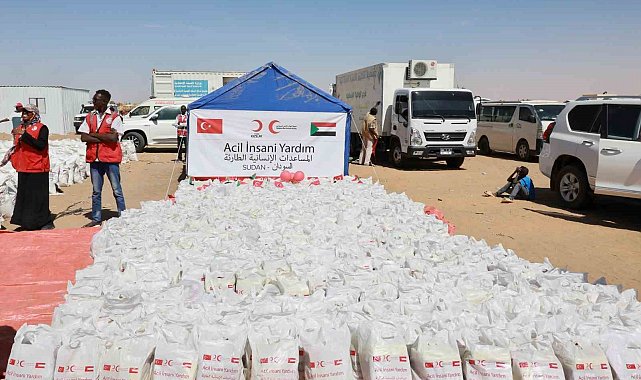 Türk Kızılay'dan Sudan'a yardım eli