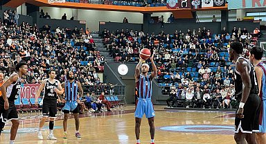 Türkiye Sigorta Basketbol Ligi: Trabzonspor: 84 - Beşiktaş: 98