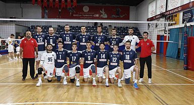 TVF Erkekler 1. Ligi: Düzce Belediyesi Spor Akademisi, rakibini 3-0'la geçti