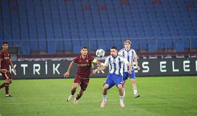 UEFA Gençlik Ligi: Trabzonspor U19: 0 - HJK Helsinki U19: 1