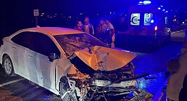 Ula'da trafik kazası:2 yaralı